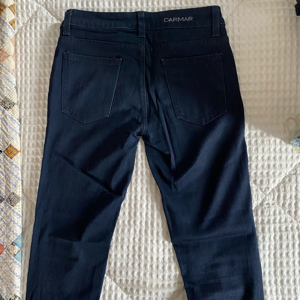 New without Tags CARMAR skinny Jeans with zippers